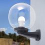 Fumagalli Nardo FMG-NARDO-GLOBE-BLK Applique murale 1x23W/E27 IP55