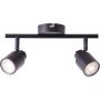 Brilliant Andres G74513/76 Lampe de plafond 2x10w/gu10 3000k 345lm IP20