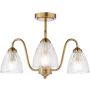 Dar Lighting Glynis GLY5363 Kronleuchter 3x40w/e14