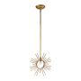 Gilded Nola Sun King GN-SUN-KING-P-G Suspension 1x60 W/E27