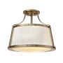 Hinkley Lighting CHARLOTTE HK-CHARLOTTE-SF-BC Lampe de plafond 3x75W/E27