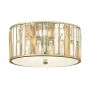 Hinkley Lighting GEMMA HK-GEMMA-F-SL Plafonnier 3x60W/E27
