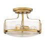 Hinkley Lighting Harper HK-HARPER-SFS-HB-CS Lampe de plafond 3x60 W/E27