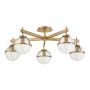 Hinkley Lighting Hollis HK-HOLLIS-5-C-HB Lampe de plafond 5x40 W/E14 ip44