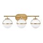 Hinkley Hollis HK-HOLLIS3-O-HB-BATH Applique murale 3x60W/E14 IP44