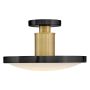 Hinkley Kieran HK-KIERAN-LED-SF-BK-LCB Lampe de plafond 32W/LED 2900K, 3500K, 4000K, 5000K, 6000K 3468lm