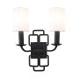 Hinkley Sabina HK-SABINA2-BK Wandleuchte 2x40W/E14