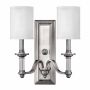 Hinkley Lighting SUSSEX HK-SUSSEX2 Applique murale 2x60W/E14
