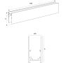 Maxlight MAX NT0004 Accessoire de montage ip20
