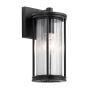 Kichler Barras KL-BARRAS2-S-BK Applique murale 1x40W/E27 IP44
