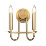 Kichler Capitol Hill KL-CAPITOL-HILL2-PNBR Applique murale 2x40 W/E14