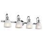 Kichler CORA KL-CORA4-BATH Wandleuchte 4x3,5W/G9 4x320LM IP44