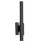Kichler Nocar KL-NOCAR-M-BK Applique murale 1x20W/LED 3000K 1150lm IP44
