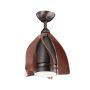 Kichler Terna KLF-TERNA-15-BB Ventilateur 1x10W/LED 3000K 1116 lm IP20