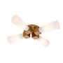 Kichler Kristy KRISTY-4P-DG-OPAL Pendelleuchte 4x40W/E27 IP20