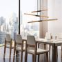 Light Prestige Lugano LP-2828/3P Pendelleuchte 3x48 W/LED 3000K 1360 lm IP20