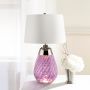 Elstead Lighting LENA SMALL LENA-TL-S-PLUM-OWSS Tischleuchte 1X7W/GU10+1x60W/E27