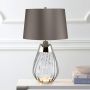 Elstead Lighting LENA SMALL LENA-TL-S-SMOKE Lampe de table 1X7W/GU10+1x60W/E27