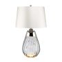 Elstead Lighting LENA SMALL LENA-TL-S-SMOKE-OWSS Tischleuchte 1X7W/GU10+1x60W/E27