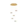 Luces Exclusivas MINEROS LE44582 Suspension lumineuse 5x32W/led 3000k IP20 1993lm