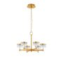 Luces Exclusivas MINEROS LE44585 Lustre 6x38W/led 3000k IP20 2399lm