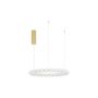 Nova Luce PERLA 9695230 Suspension lumineuse 1x54W/led 3000k IP20 4731lm