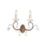 Elstead Lighting LUNETTA LUN2-BRONZE Applique murale 2x60W/E14