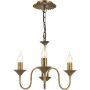 Dar Lighting Lydian LYD0363 Lustre 3x40w/E14