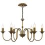 Dar Lighting Lydian LYD0663 Kronleuchter 6x40w/E14