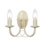 Elstead Lighting MINSTER MN2-IV-GOLD Wandleuchte 2x60W/E14