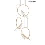 King Home BIRD DISC MSE010100294 Pendelleuchte 1x24W/LED 1920LM IP20