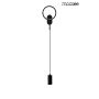 King Home COMO MSE010100344 Wandleuchte 1x9W/LED|E27 IP20