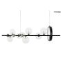 King Home MOOSEE ALURE LINE MSE010100286 Suspension 10x5W/G9 3000K IP20