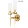 King Home MOOSEE TORCH TWIN MSE010400199 Applique murale 2x40W/E14 IP20