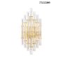 King Home PALAZZO MSE010100327 Wandleuchte 2x40W/E14 IP20