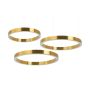 King Home RING MSE0000406060 Pendelleuchte 3x1x25W|2x38W/LED 3000K 3040LM IP20