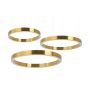 King Home RING MSE0000406080 Suspension 3x1x25W|1x38W|1x50W/LED 3000K 2000LM-4000LM IP20