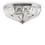 Maytoni FACET MOD094CL-04CH Plafonnier 4x60W/E14 IP20