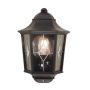 Elstead Lighting NORFOLK NR7-2-BLK Wandleuchte 1x60W/E27 IP43