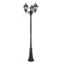 Elstead Lighting NORFOLK NR8-BLK Laterne 3x60W/E27 IP43