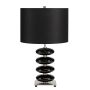 Elstead Lighting ONYX ONYX-TL-BLK Lampe de table 1x60W/E27