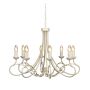 Elstead Lighting OLIVIA OV8-IVORY-GOLD Lustre 8x60W/E14
