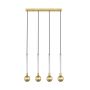 Zuma Line MIDA P0583-04A-2GHF Suspension 1x6W/G9 IP20