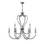 Elstead Lighting PIMLICO PM9-DB Lustre 9x60W/E14