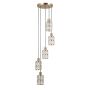 Italux Alma PND-40668-5-HBR Pendelleuchte 5x40W/E27 IP20