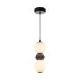 Italux Balos PND-94921-2A-BK Suspension lumineuse 1x10W/LED 3000K 1250lm IP20