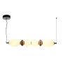 Italux Balos PND-94921-4A-BK Suspension lumineuse 1x23W/LED 3000K 2840lm IP20