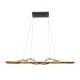 Italux Conato PND-23848-30W-BK-GD Suspension 2x35W/LED 3000K 1200lm IP20