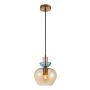 Italux Fanda PND-31882-1-GD-AMB Pendelleuchte 1x40W/E27 IP20
