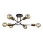 Italux FORMIO PND-4052-6-BL-HBR Deckenlampe 6x40W/E27 IP20